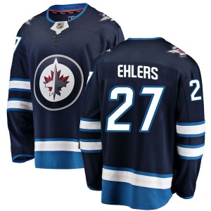 Adidas Winnipeg Jets #27 Nikolaj Ehlers White Road Authentic
