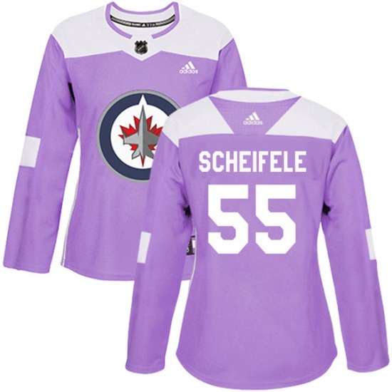 Hockey Fights Cancer Winnipeg Jets Purple 255J Adidas NHL Authentic Pr - Hockey  Jersey Outlet