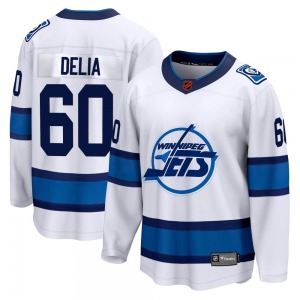 Youth Collin Delia Winnipeg Jets Fanatics Branded Breakaway White Special Edition 2.0 Jersey